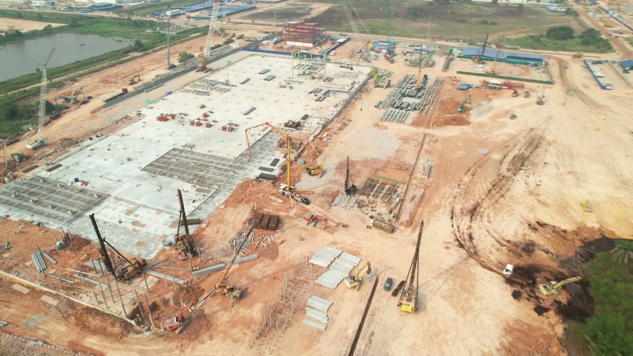 Princeton Digital Group (PDG) JH1 Data Center - Construction October 2023