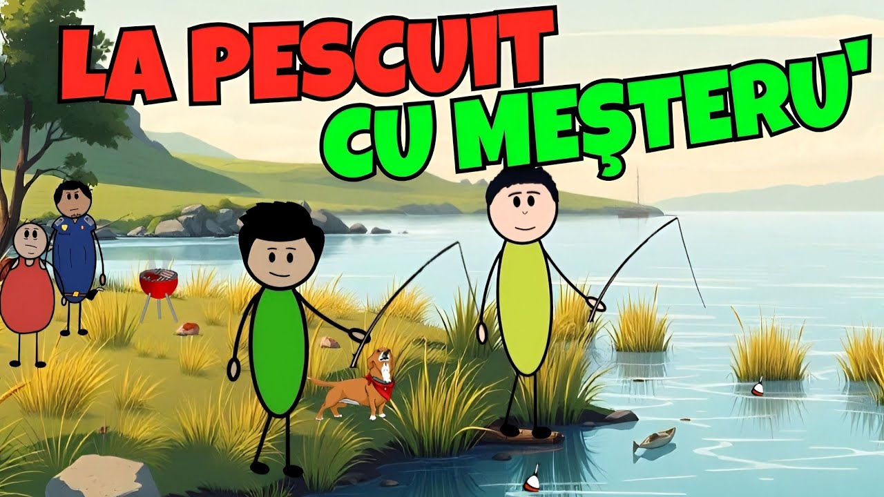 LA PESCUIT CU MESTERU SI MITZA