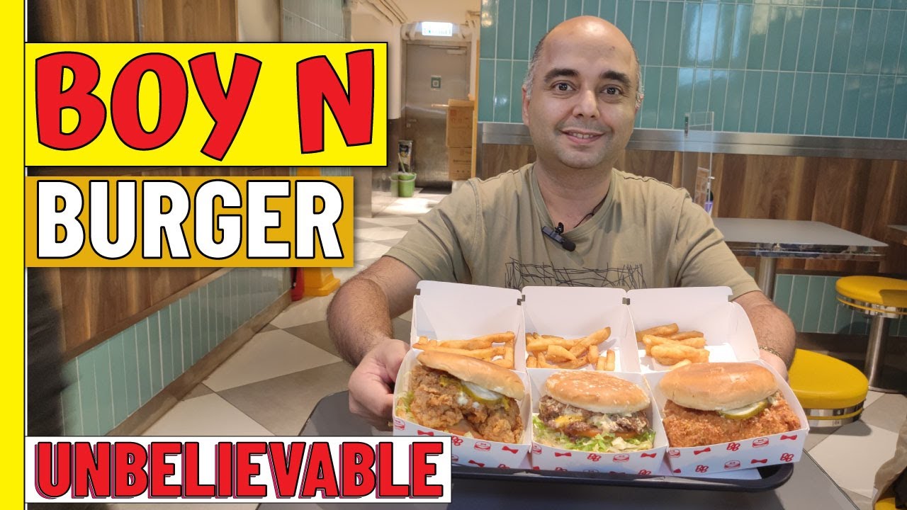Boy n Burger - The Best Burger In Hong Kong | Awesome Fast Food Review!