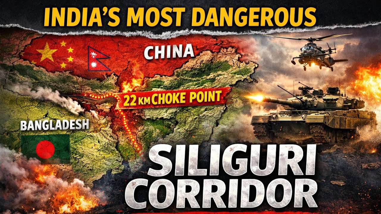 Siliguri Corridor Explained: The Narrow Link Connecting North-East India