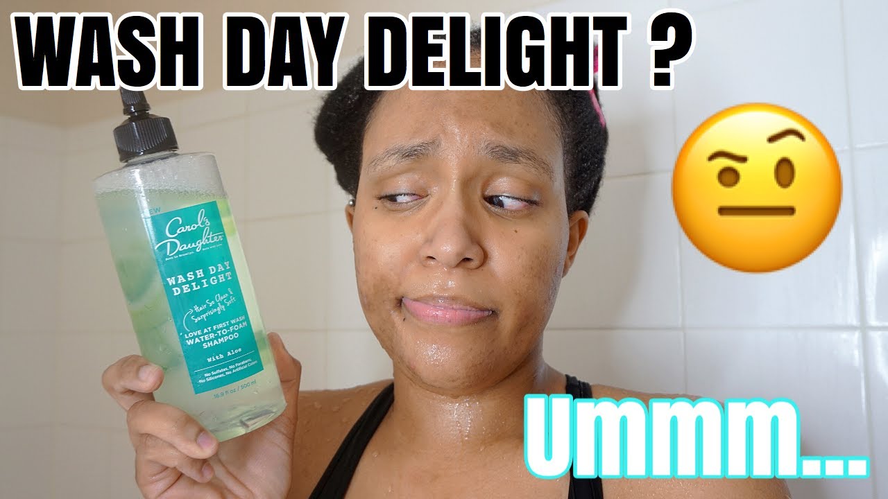 Carol's Daughter Wash Day Delight on 4C Hair | HONEST REVIEW !