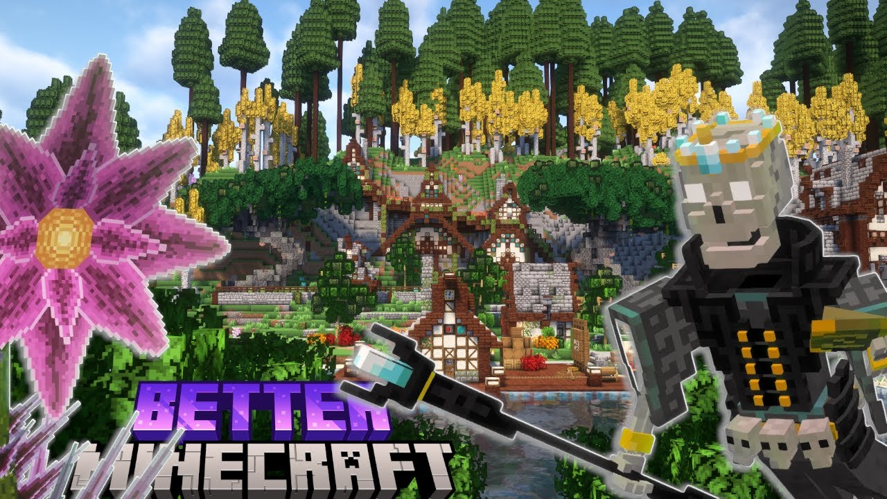 Building Better And Bashing Bosses In Better Minecraft