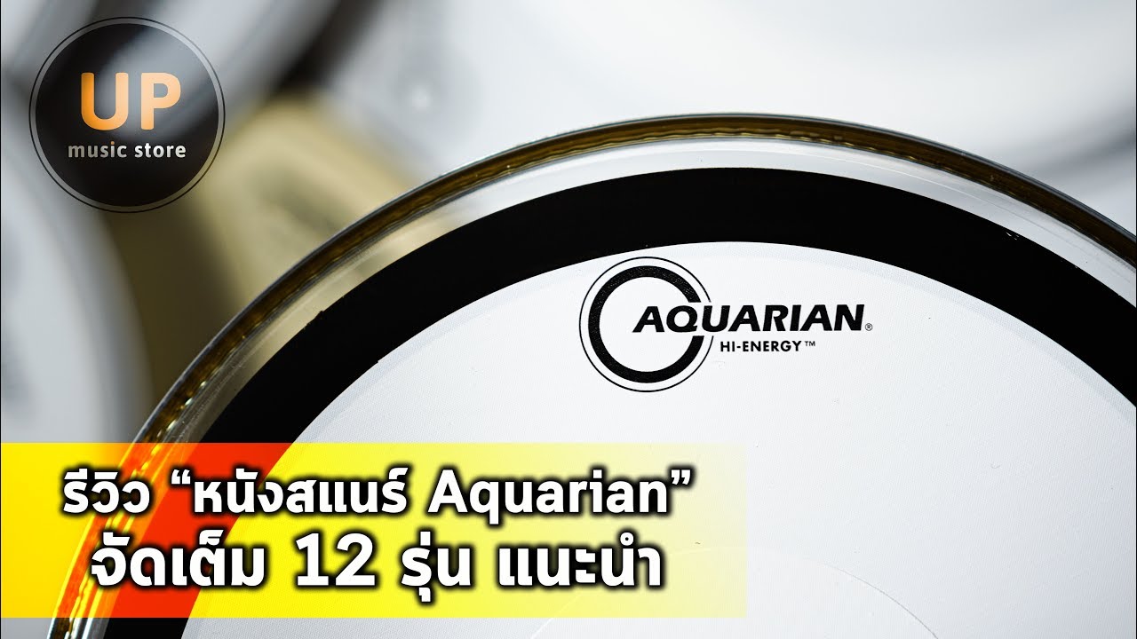 [รีวิว] หนังสแนร์ Aquarian จัดเต็ม 12 รุ่นแนะนำ | UP MUSIC STORE