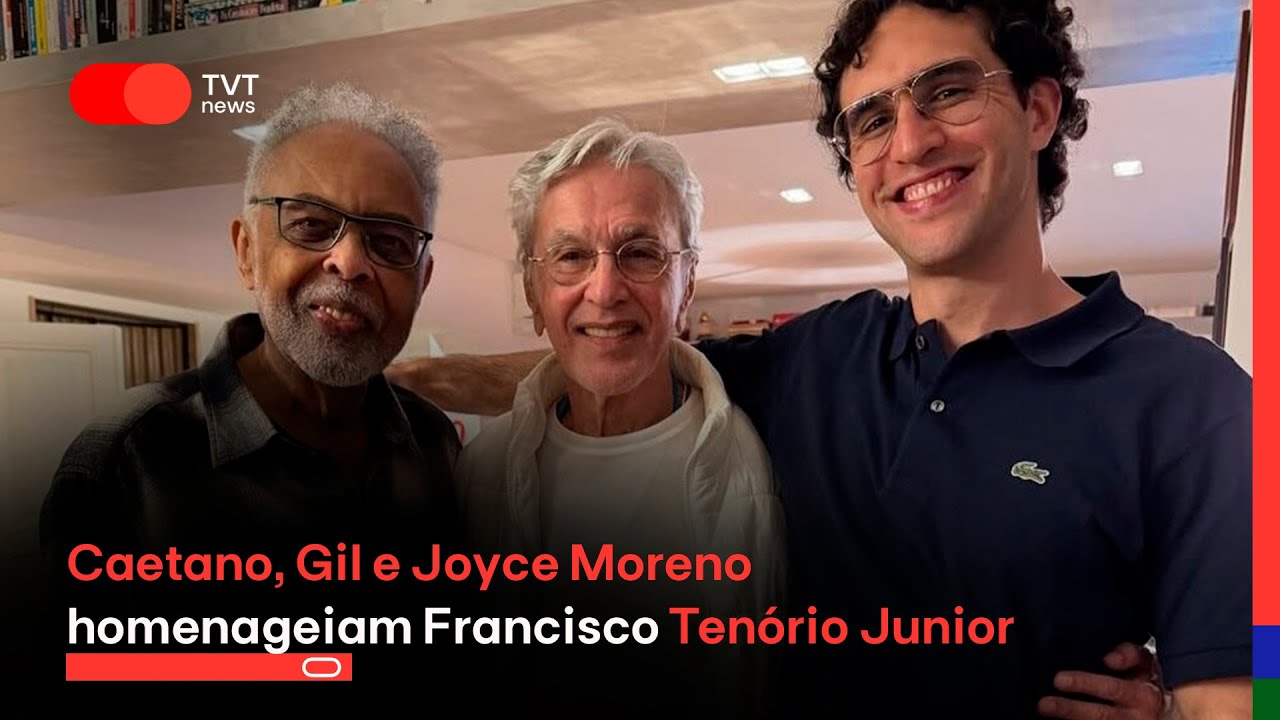 Caetano, Gil e Joyce Moreno participam  de homenagem ao pianista Francisco Tenório Junior