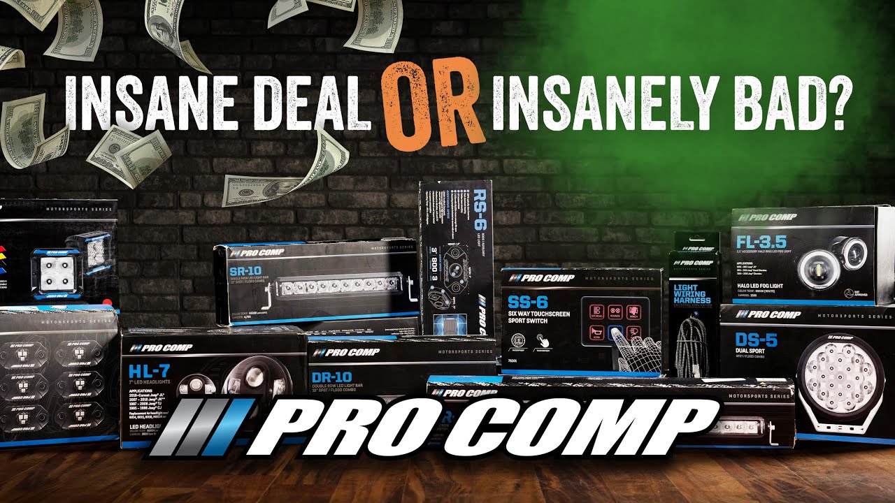 Is Pro Comp the Best Budget Off Road Lighting? We Put It to the Test!
