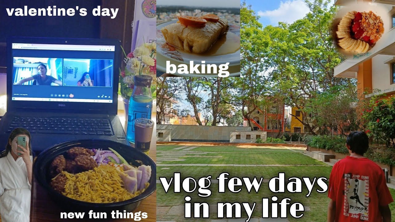 VLOG| few days in my life, celebration, new semester and valentines day:)