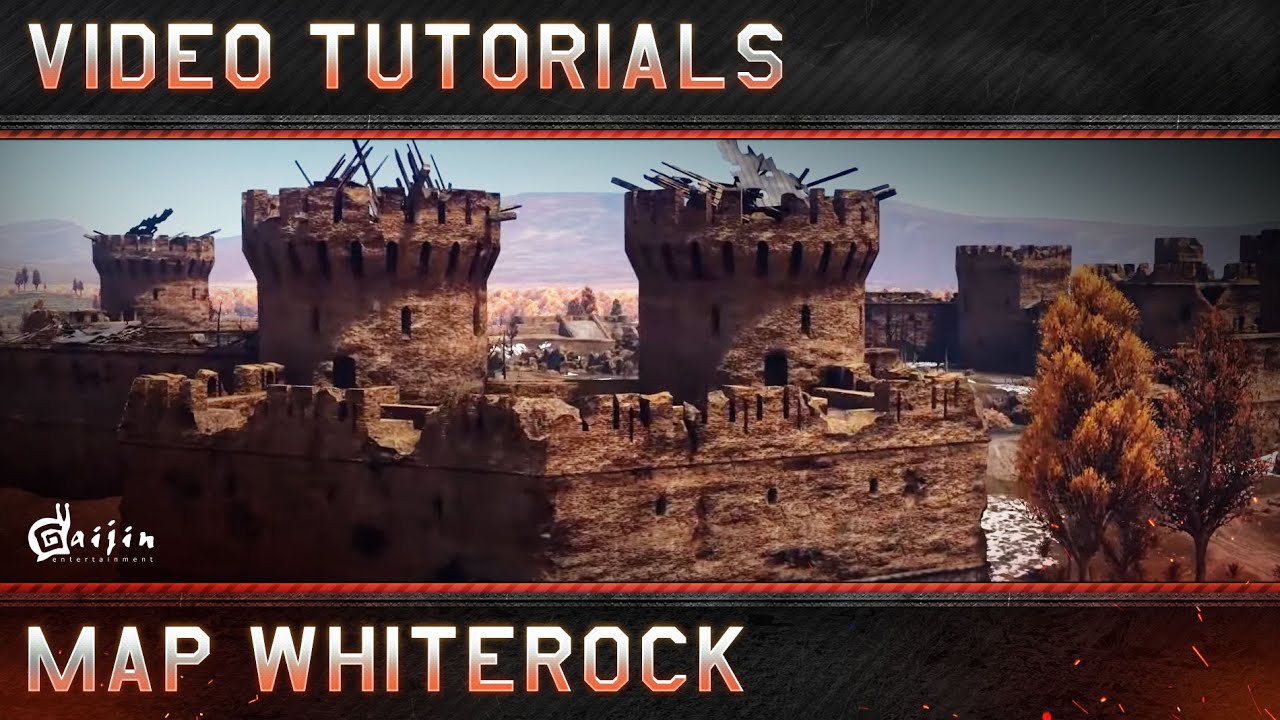 Map Review: White Rock Fortress - War Thunder Video Tutorials