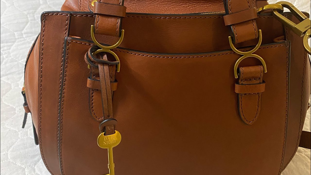 What’s in my Fossil Purse ! Whats in my Fossil  Brooke Satchel