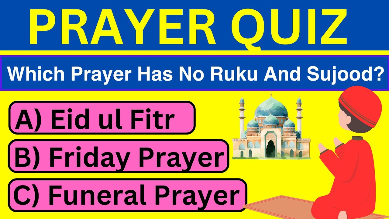Prayer Quiz Trivia || 25 Questions About Prayer