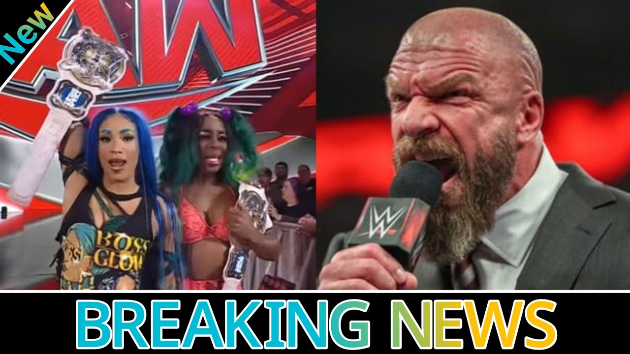 “WWE Tensions Resurface: Triple H Admits Frustration Over Sasha Banks & Naomi Leaving”