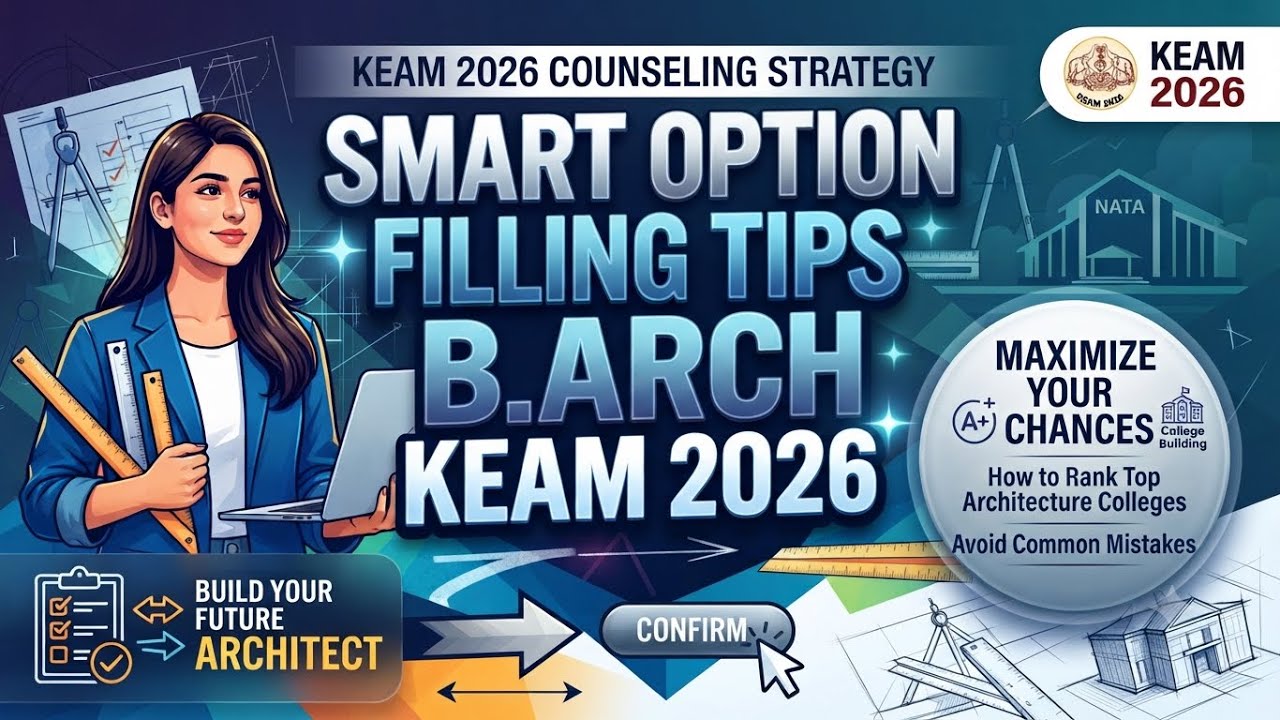 The Ultimate B.Arch Option Filling Guide for KEAM 2026 Aspirants Abhilash Sir IGNITE THRISSUR