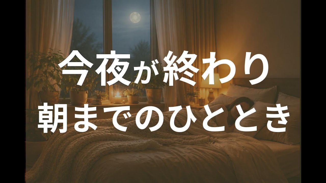 【睡眠用BGM】今夜はゆっくり - 癒しのピアノ曲集 -  Moonlight Piano - 1hour