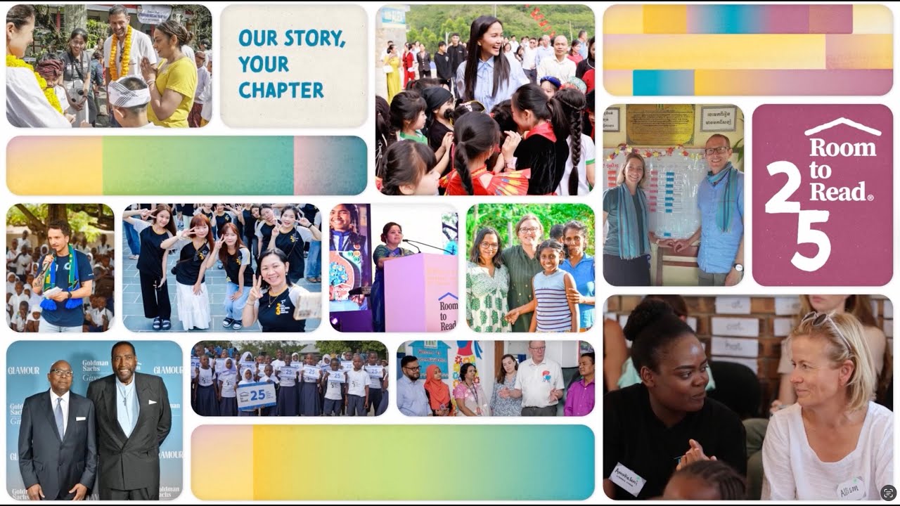 Our Story, Your Chapter: 25 Years of Room to Read