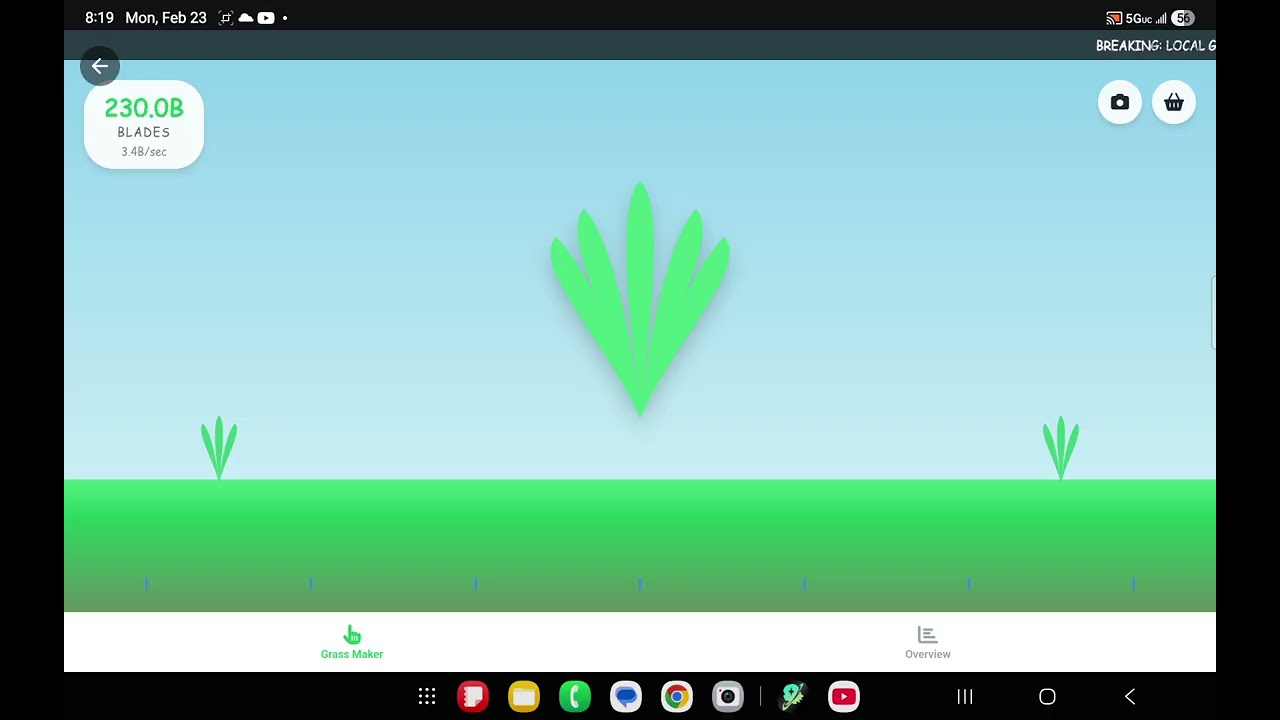 my grass game (unfinished)