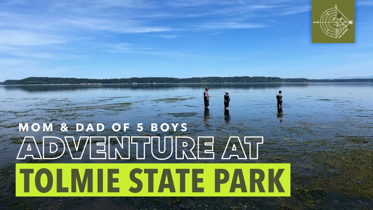 Tolmie State Park Family Adventure: Hiking Forests & -4.4 Tide Beach Finds