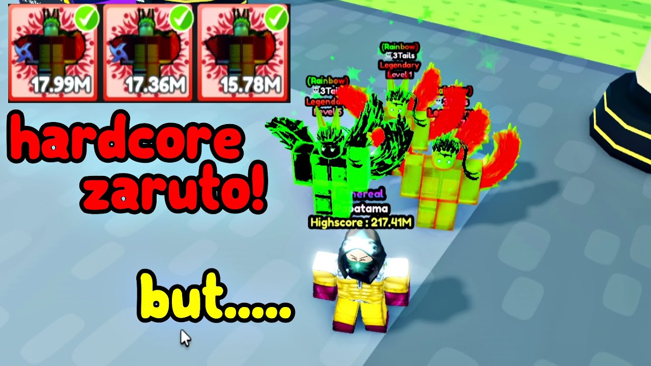 Got the new Hardcore heroes but.....Anime Racing Clicker [☠️Hardcore]