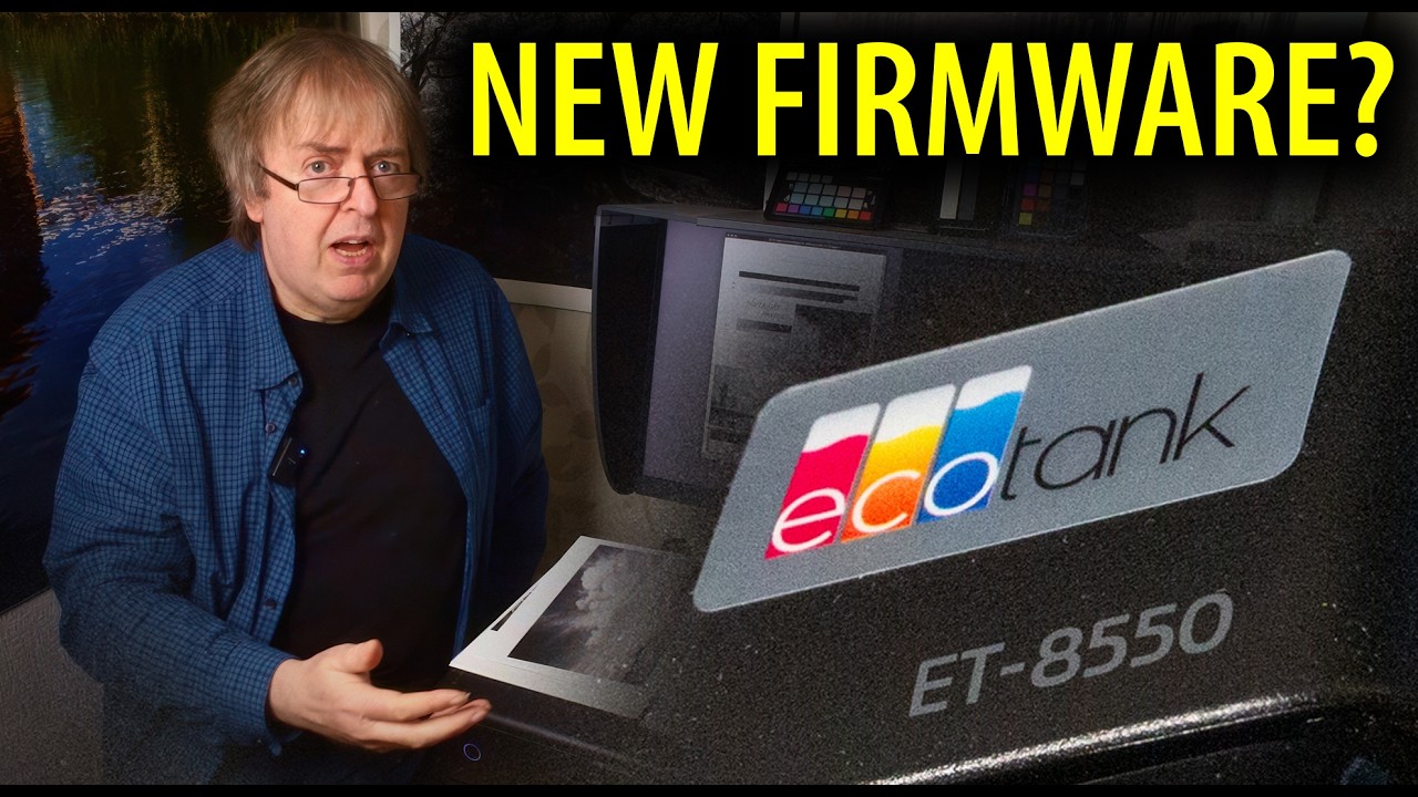 Предупреждение об обновлении прошивки принтера Epson ET-8550: не позволяйте запутанному меню оста...