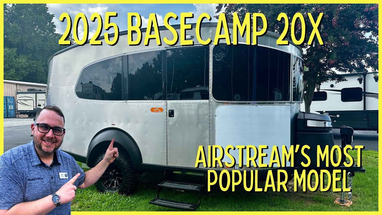 Маленький снаружи, но огромный внутри!! 2025 Airstream Basecamp 20X