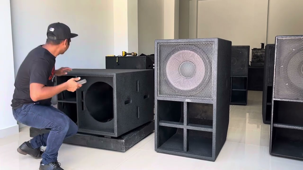 Comparándo bafle doble con un gaust con bocinas de la marca Eithen Sound TLW3000