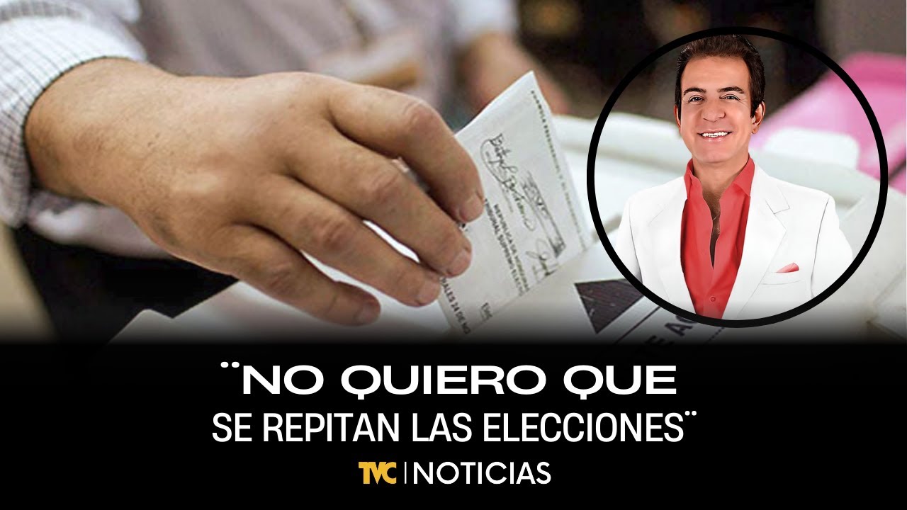 Nasralla: &ldquo;No quiero que se repitan las elecciones&rdquo;