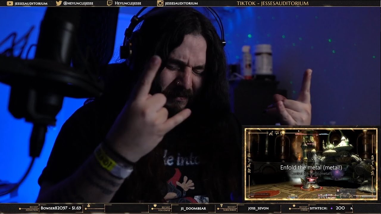 FFXIV - Metal (Тема Манипулятора) | Реакция на музыку из видеоигр!