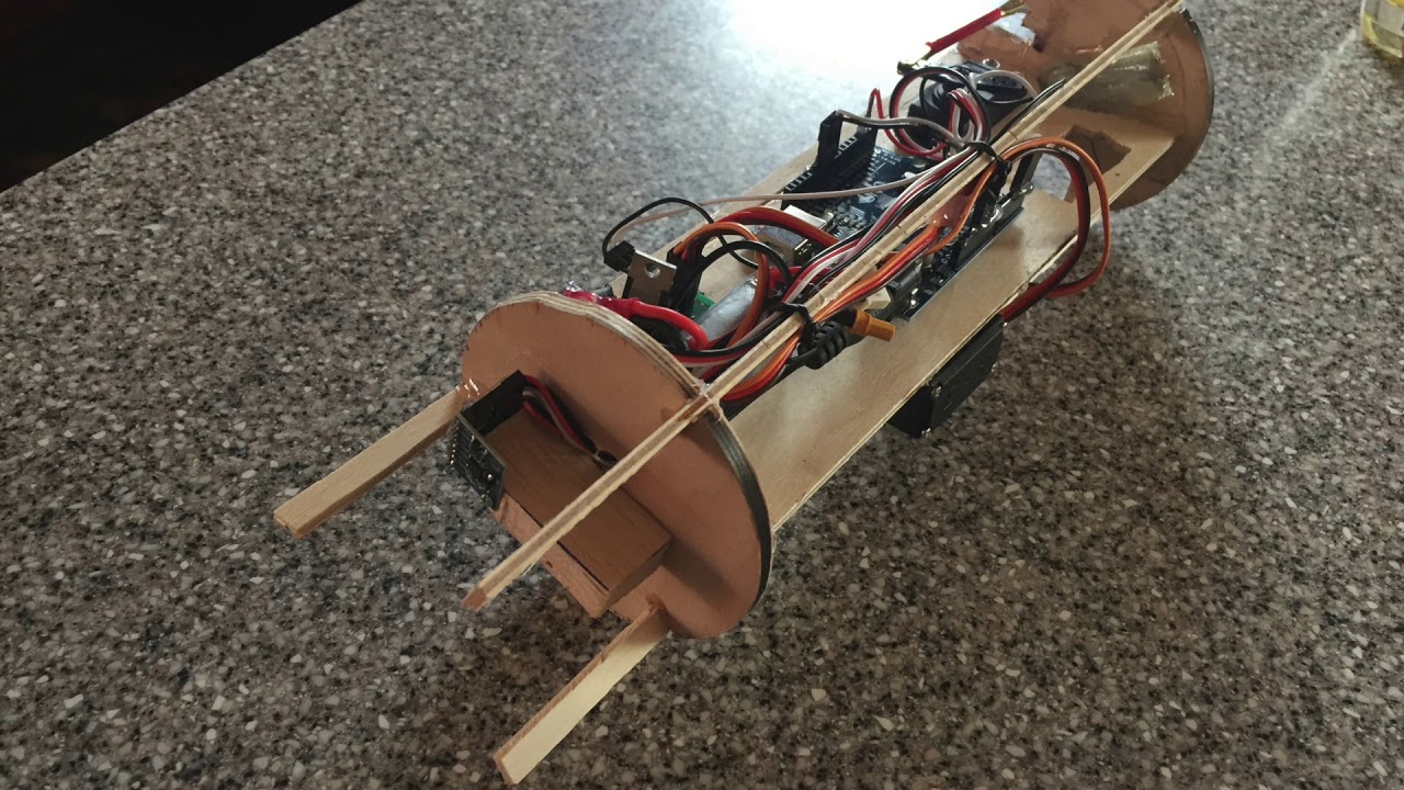 Computer Stabilization For Rocket