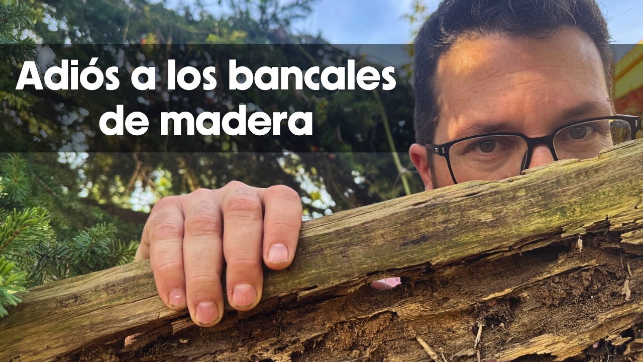 ¿Cuánto dura un bancal de MADERA en el HUERTO?.🪵
