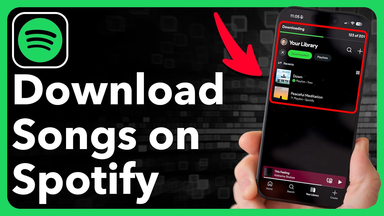 Как скачать песни из Spotify