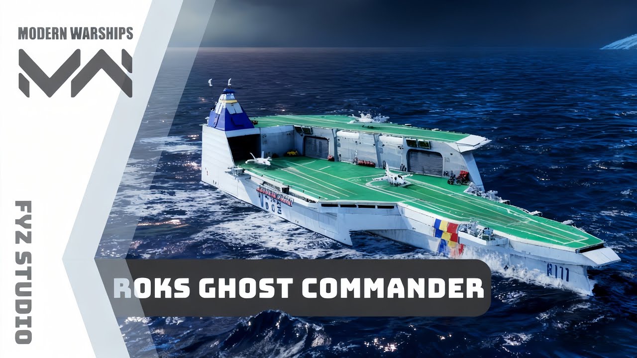 Modern Warships : ROKS Ghost Commander [Tier-3|T#130]