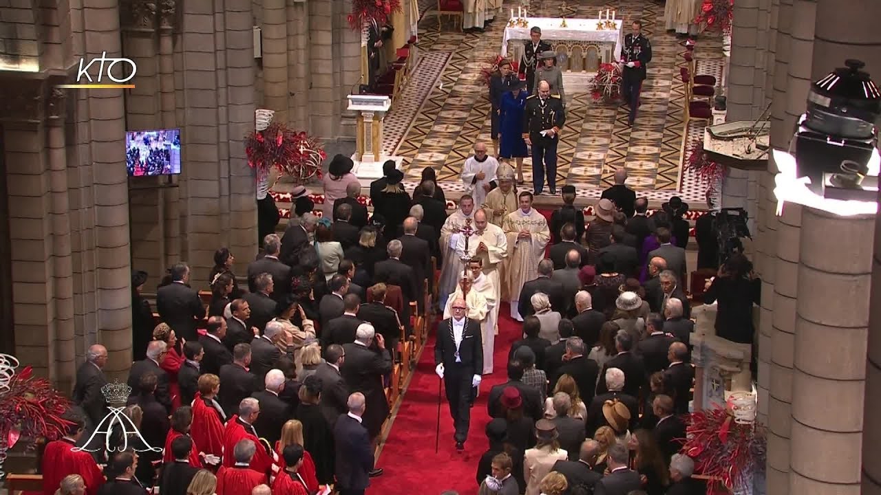 Messe solennelle d'action de grâce - fête nationale de Monaco
