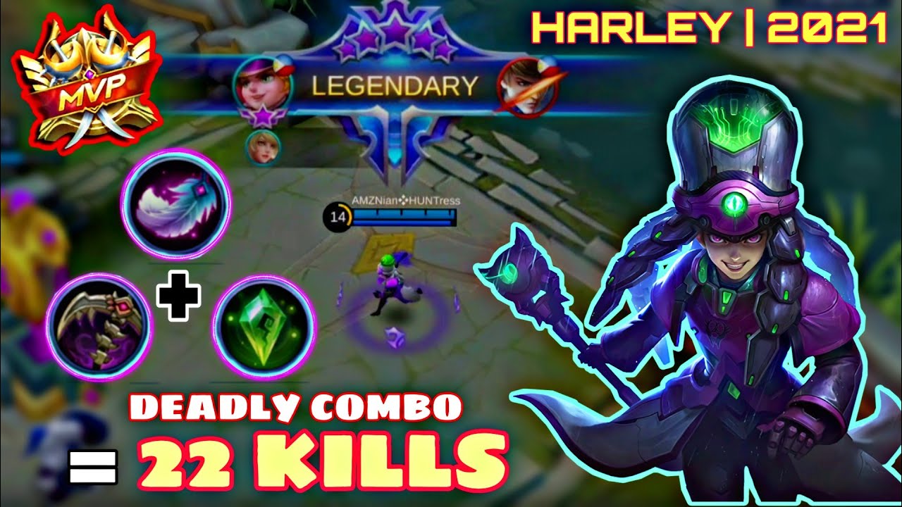HARLEY GAMEPLAY 2021 | MEET THE BEST CORE OF ALL TIME! | MLBB