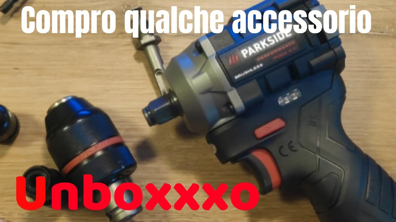 Parkside Performance Avvitatore a percussione! (e qualche accessorio)