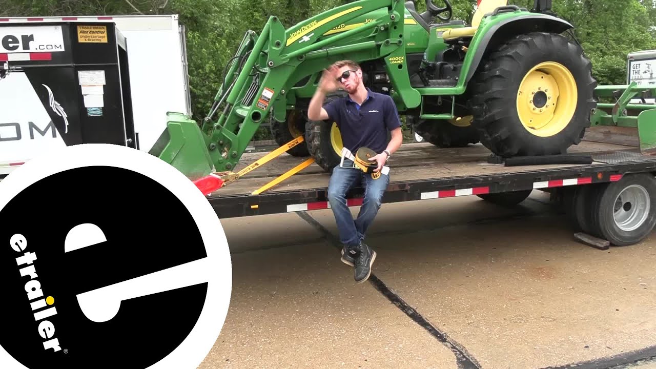etrailer | Let’s Check Out the Kinedyne Ratchet Tie-Down Strap w/ Flat Hooks