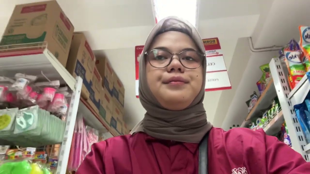 Belanja bulanan sebelum puasa