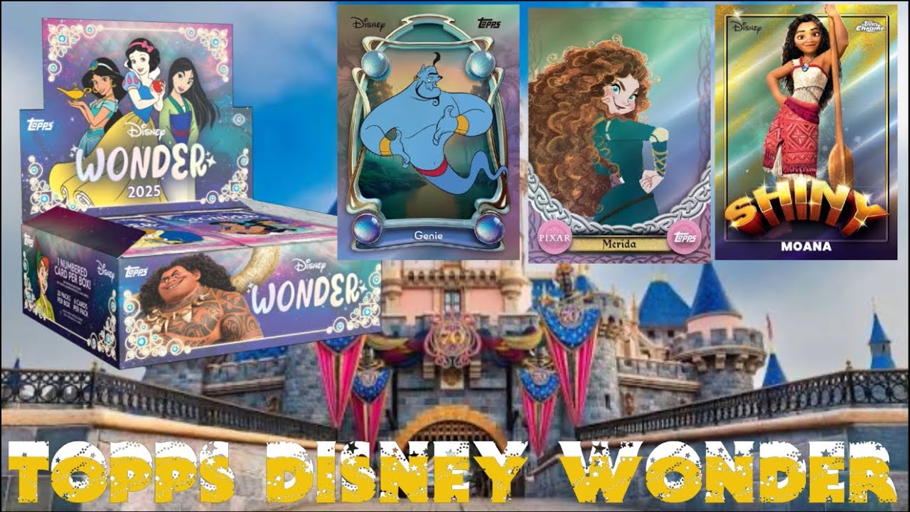 Topps Disney Wonder Hobby Box | Супер-веселая игра