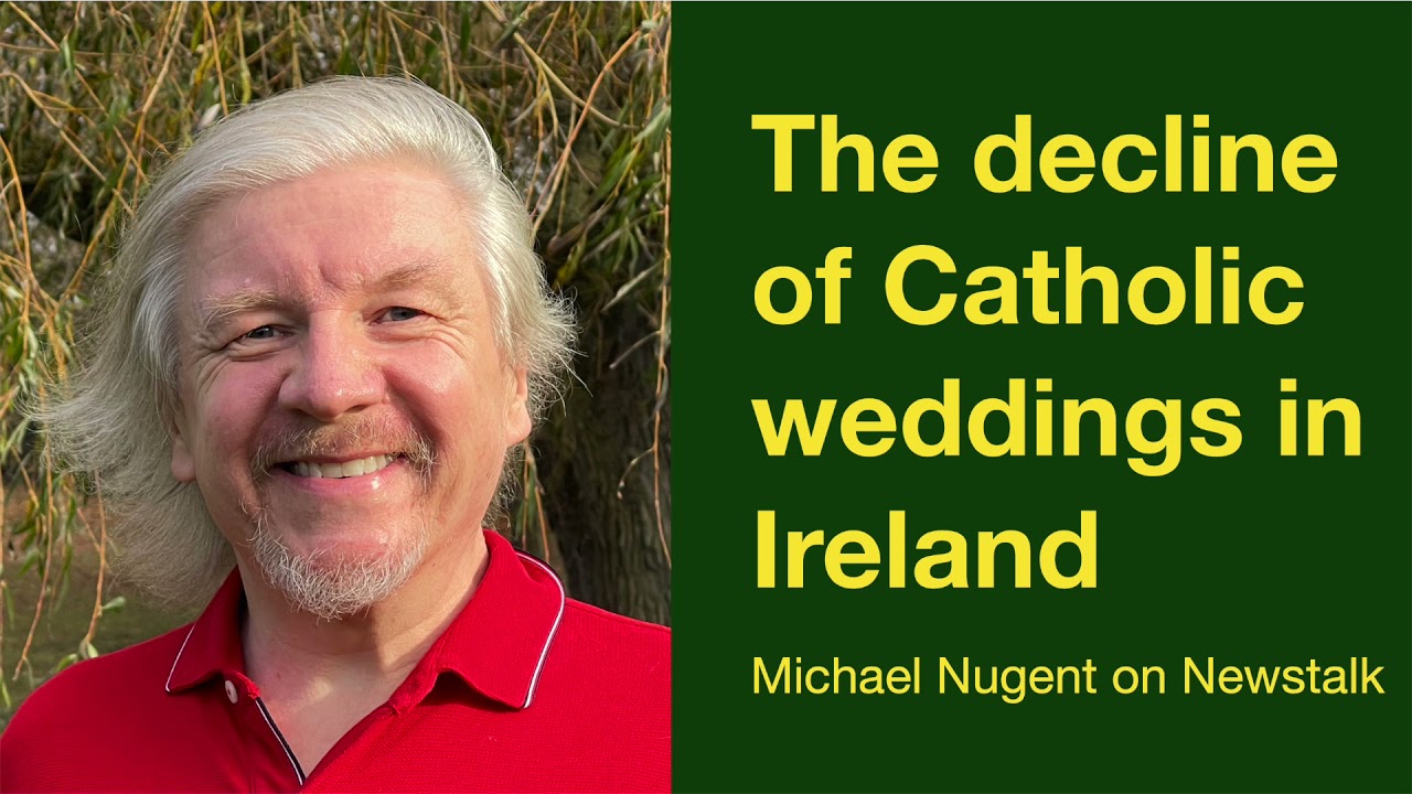 The decline of Catholic weddings - Michael Nugent on Newstalk