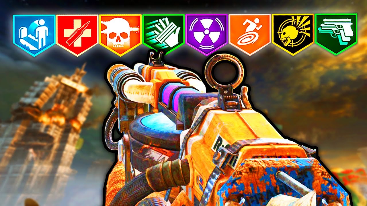 EL RETO DEL PERKAHOLIC en BLACK OPS 2 ZOMBIES (¿Lograré Conseguirlas TODAS?)
