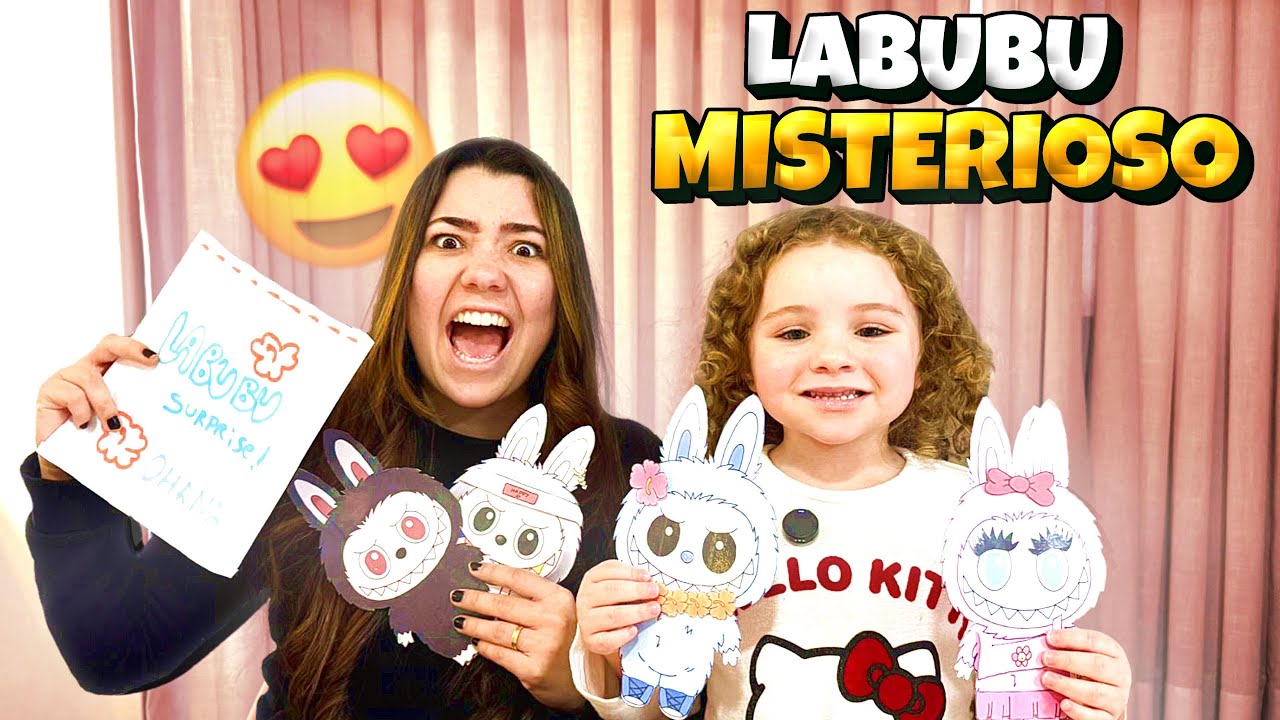 ABRINDO PACOTES SURPRESAS DE LABUBUS | Paper Labubu?