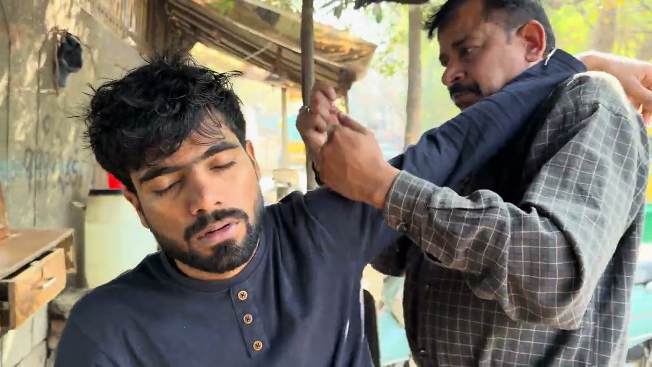 Most Unbelievable Head Massage Experience by Dinesh Barber I Instant Sleep Therapy | ASMR