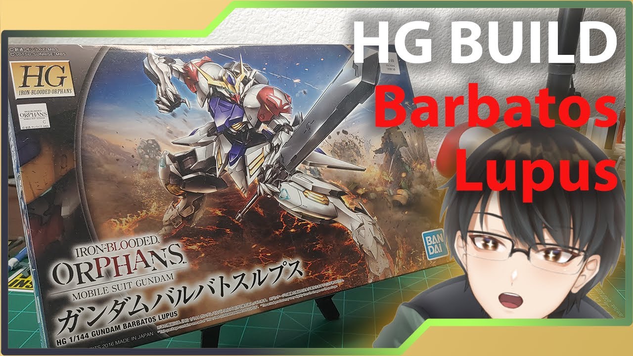 【Gunpla】HG Gundam Barbatos Lupus Build Stream | Indie VTuber