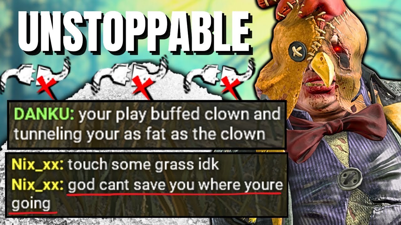 Trackstar Clown Makes Looping Impossible! | Dead By Daylight