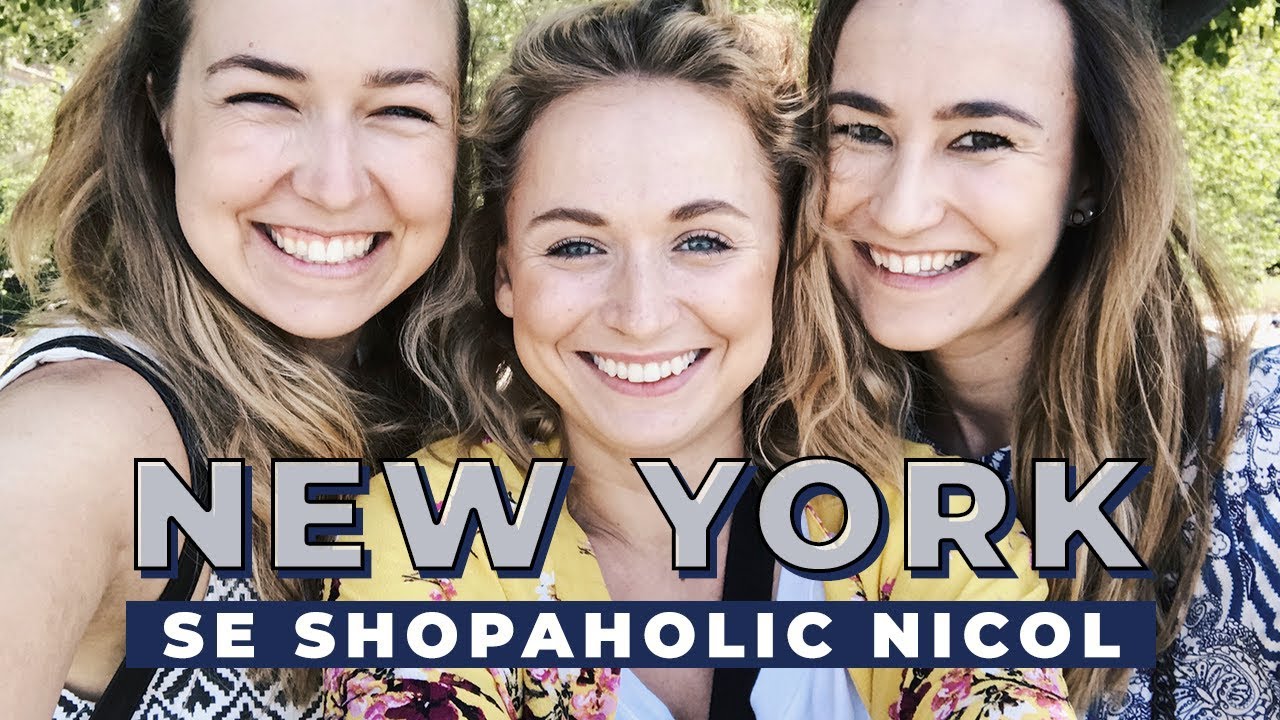 VLOG | V New Yorku se Shopaholic Nicol!
