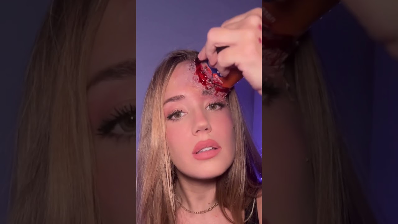 Tutorial de maquillaje de Halloween lata #halloween #art #makeup