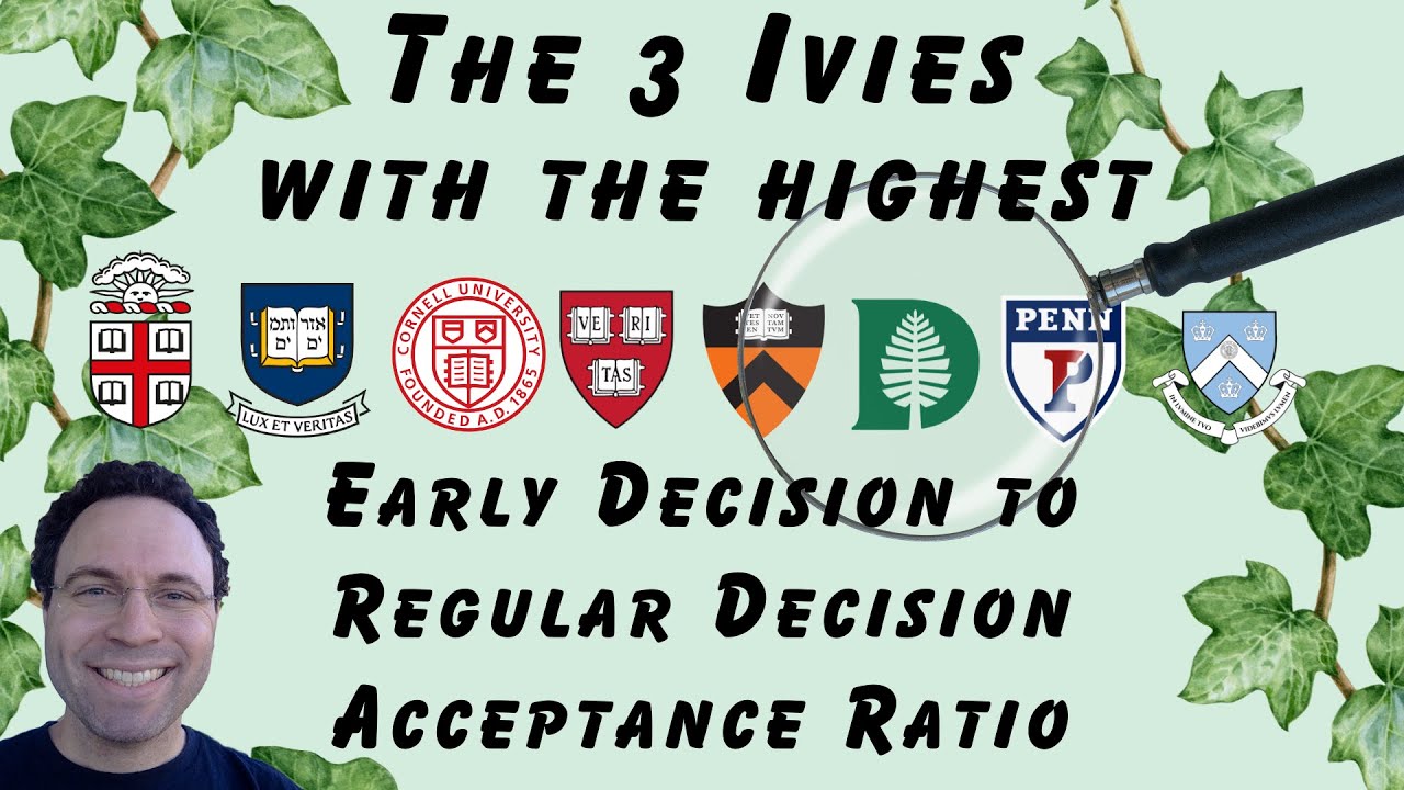 3 Ivies with the Biggest Difference Between Early Decision and Regular Decision Acceptance Rates