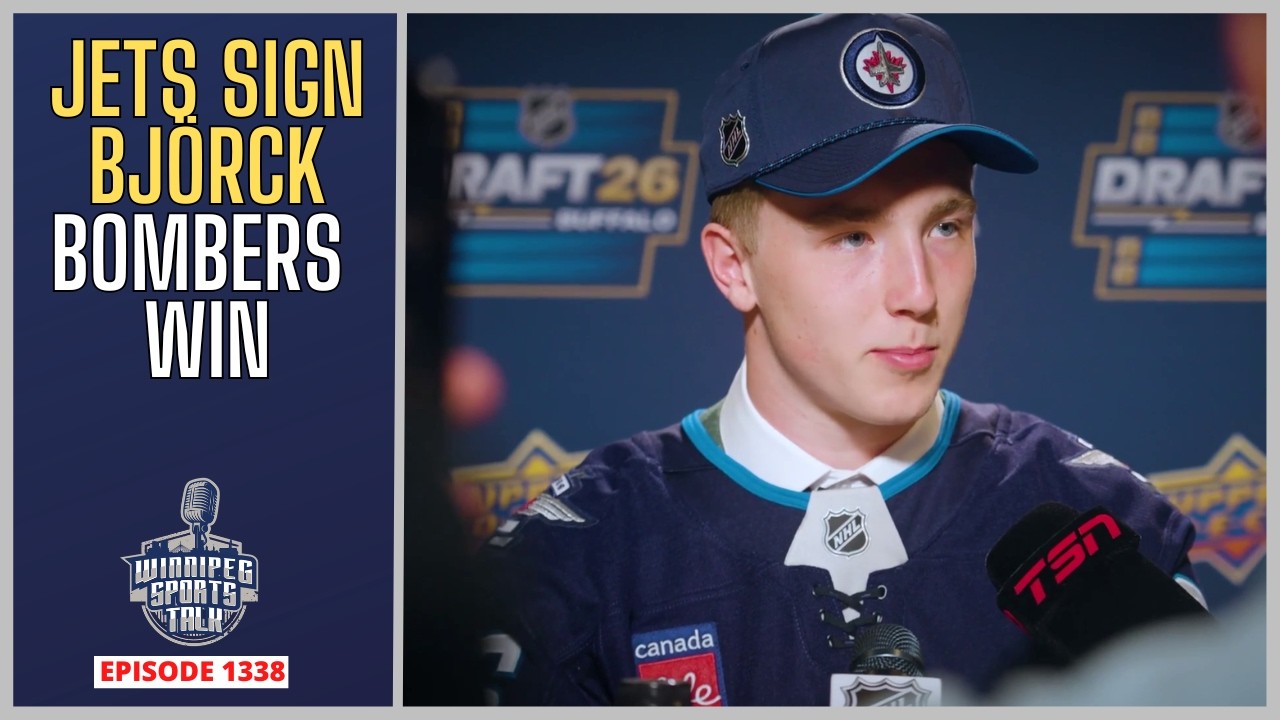 Winnipeg Jets sign Viggo Bj&ouml;rck, Blue Bombers win over Toronto