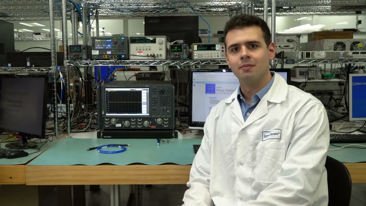 Phase-Stable Flexible Coaxial Cables for RF Test & Measurement