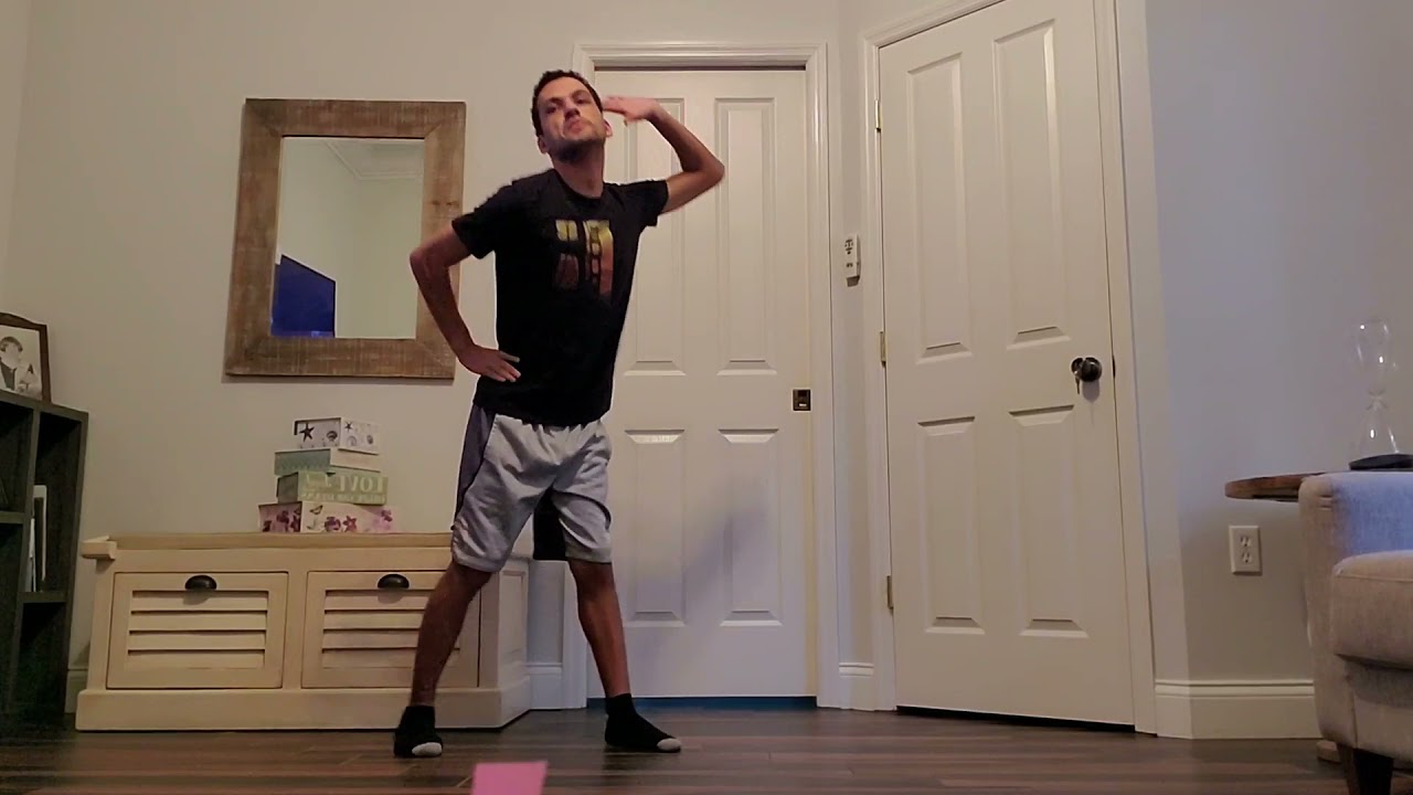 Dancing to Poster Girl by Zara Larsson from the Just Dance Fanmade Pictograms