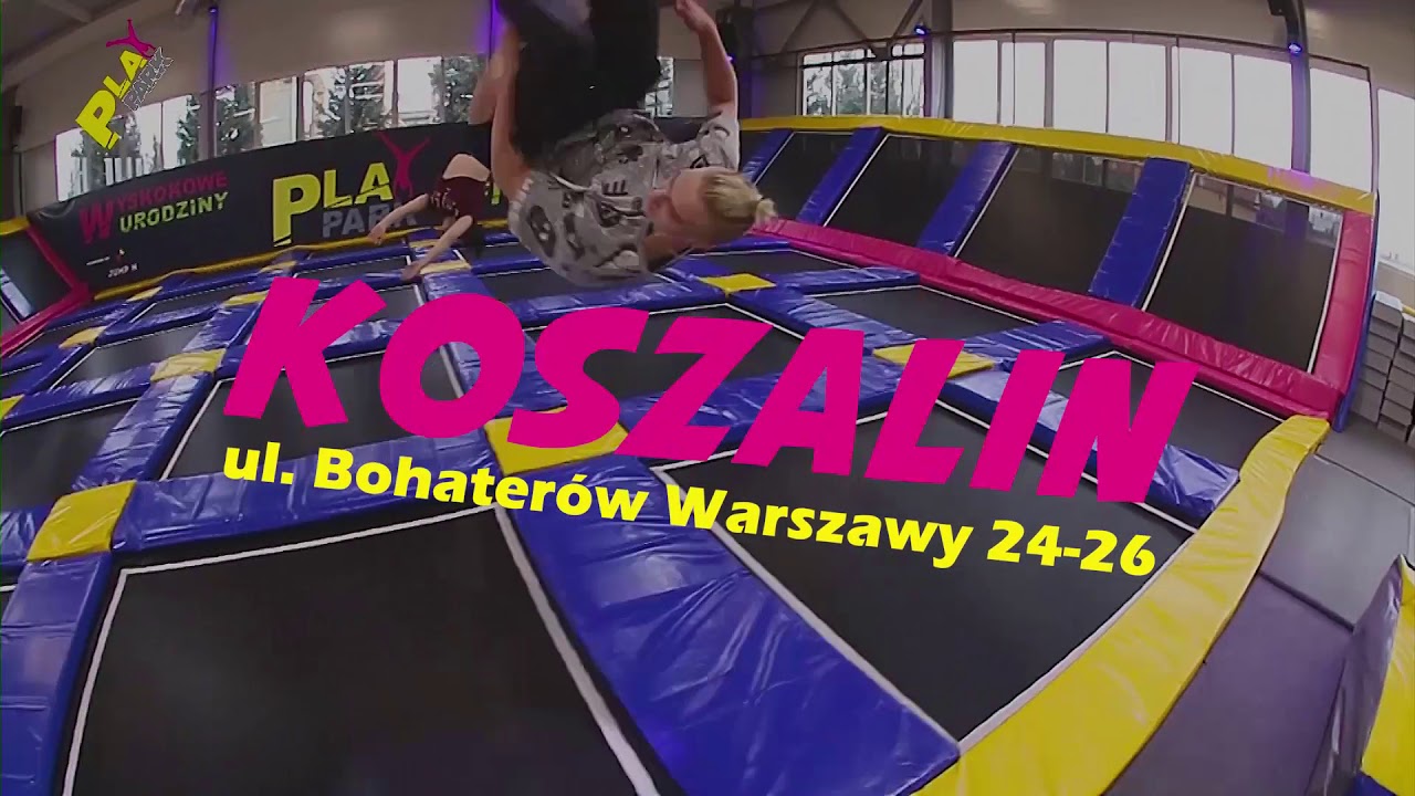 Największy Park trampolin - Rodzinny Park Rozrywki - Atrakcje w PLAYPARK Koszalin