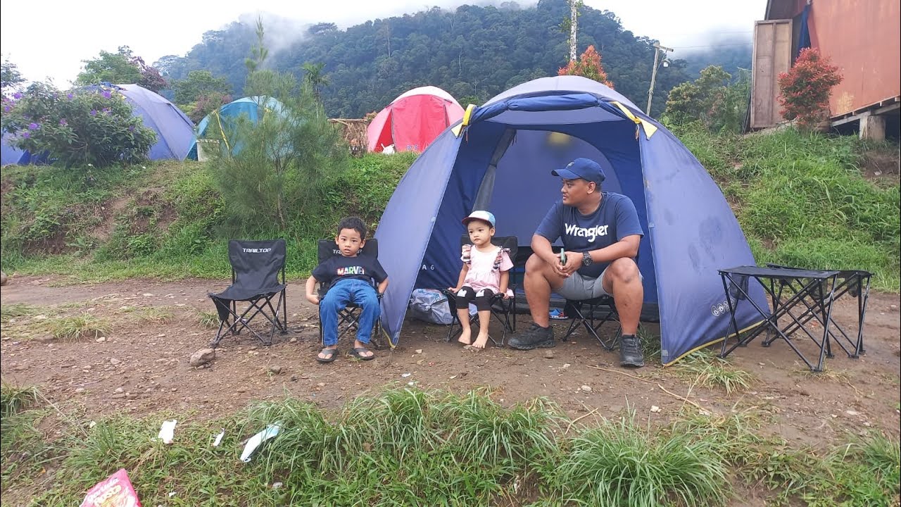 THE D FAMILY dingiiin camping di svarga simelir 