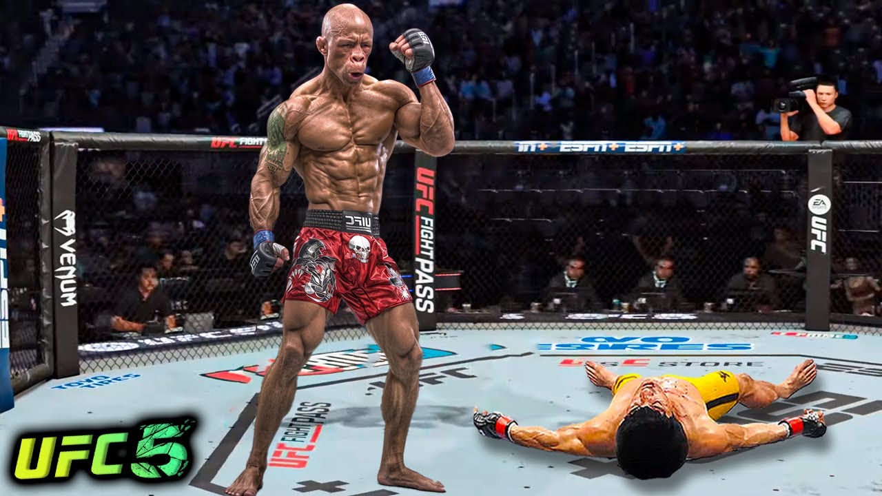 Реванш между Человеком-макакой и Брюсом Ли (EA Sports UFC 5)